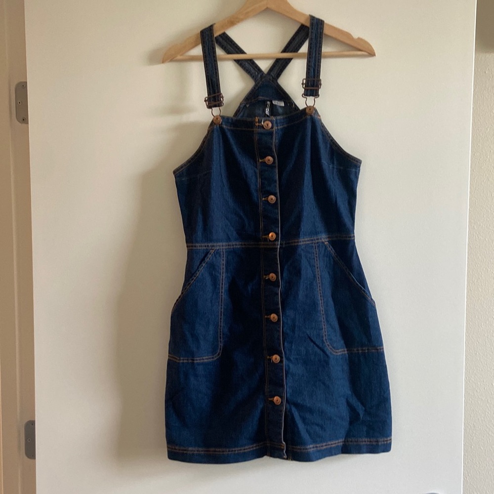 H&M Denim Button Down Dress
